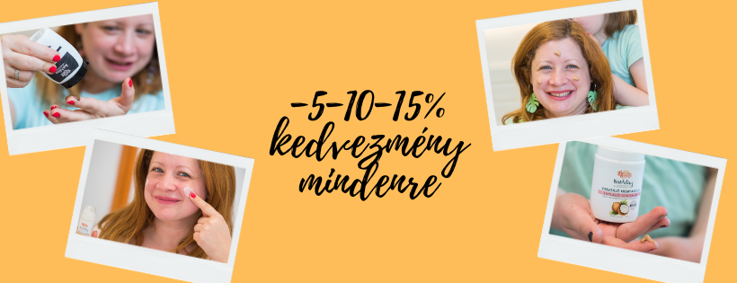 HerbArting 5-10-15% kedvezmény mindenre