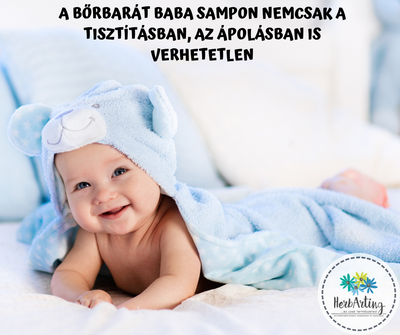 A BŐRBARÁT BABA SAMPON NEMCSAK A TISZTÍTÁSBAN, AZ ÁPOLÁSBAN IS VERHETETLEN