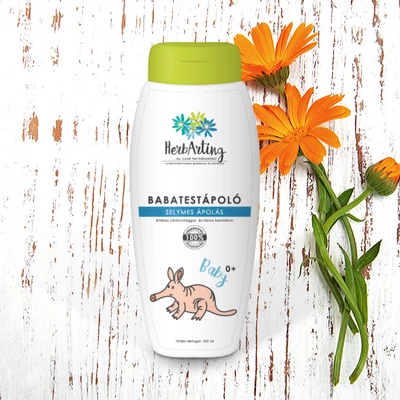 HerbArting körömvirágos babatestápoló 250 ml