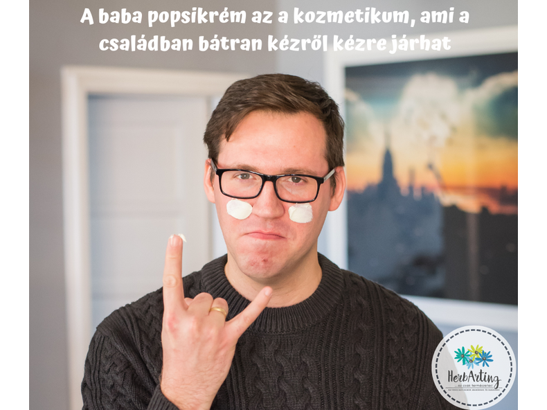 A baba popsikrém az a kozmetikum, ami a családban bátran kézről kézre járhat