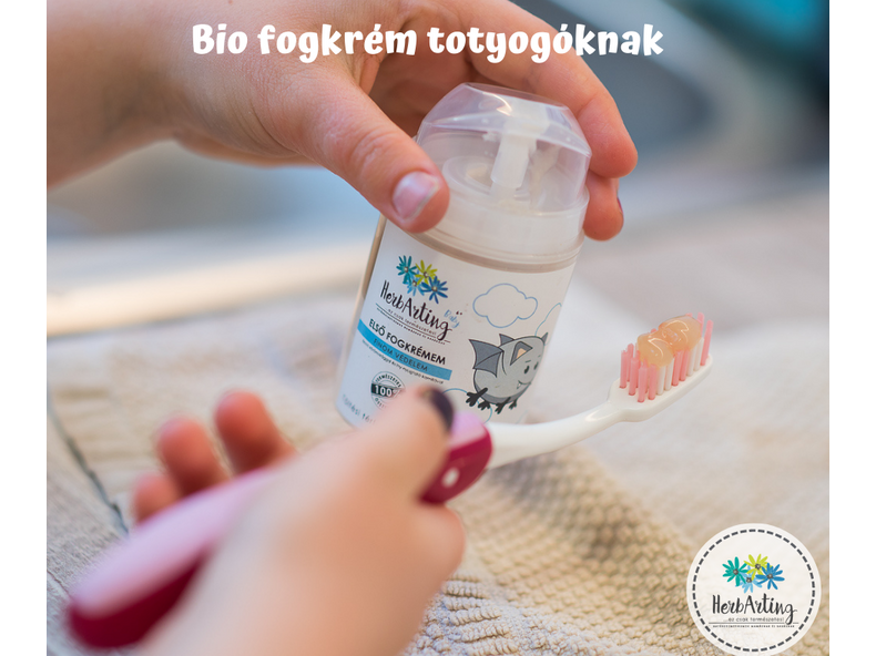 Bio fogkrém totyogóknak