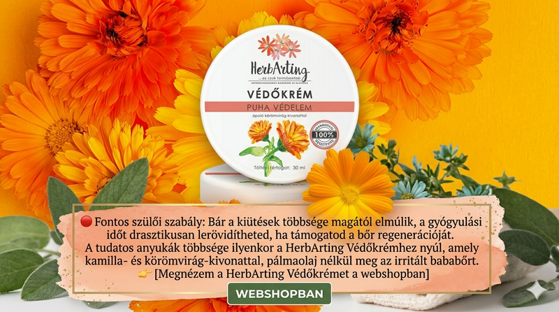 HerbArting védőkrém érzékeny bőr baba